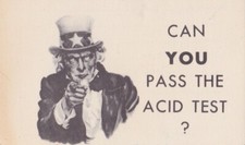Scheda di iscrizione Acid Test