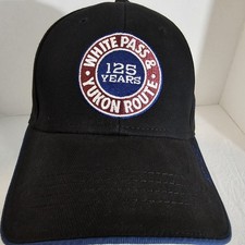 Cappello ferroviario White Pass & Yukon Route 125 anni ferrovia Skagway Alaska taglia unica