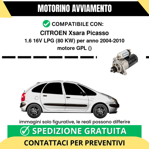 Motorino avviamento citroen - avviamento,