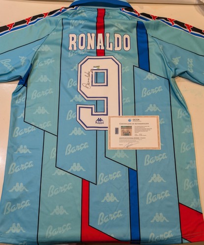 Maglia ronaldo nazario - ronaldo, firmata
