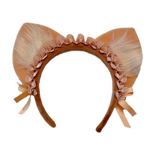 Fascia per capelli con peli - peli, di