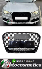 AUDI A6 4G C7 2011-2015 GRIGLIA ANTERIORE CALANDRA RS6 NIDO D'APE NERA QUATTRO*