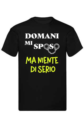 Shirt uomo addio celibato - t-shirt,