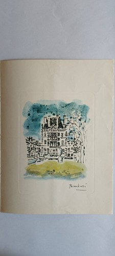Litografia colori orfeo - litografia, di