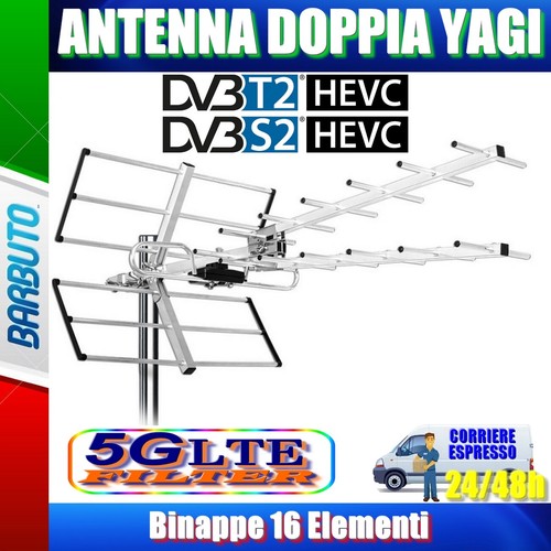 Antenna doppia yagi binappe - antenna,