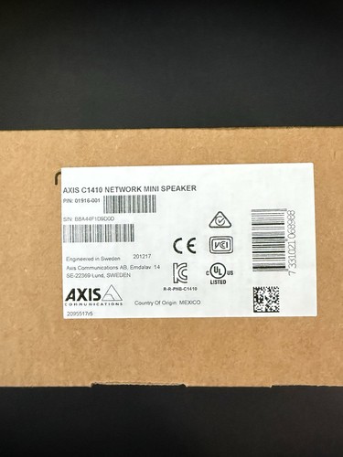 Mini altoparlante rete axis - di,