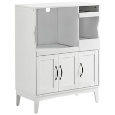 HOMCOM Credenza Cucina con 2