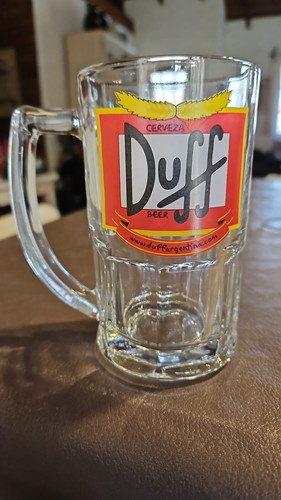 Vetro chopp duff vera - vera, birra