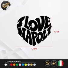 Adesivo “I Love Napoli”