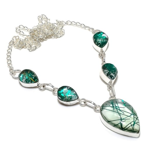 Collana gioiello argento - in,