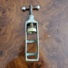 Antica Pressa Morsa Per Cartucce,funzionante