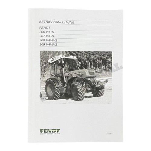 Fendt 206 207 - 206, v/f/s