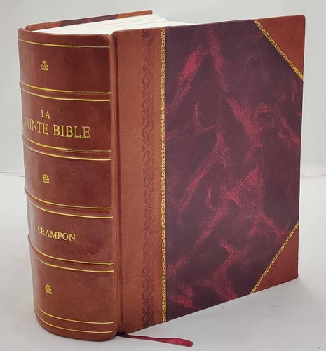 Sainte bible trad - la,
