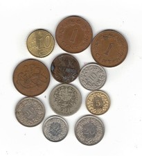 Lotto stock 11 monete