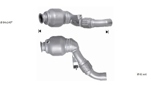 Catalizzatore nuovo per bmw - catalizzatore,