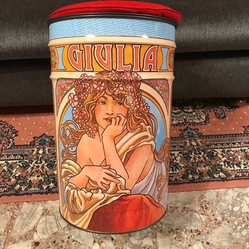 Bidone caramelle giulia di - caramelle, giulia,