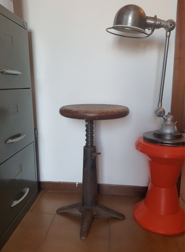 Singer sgabello 1930 vintage - sgabello,