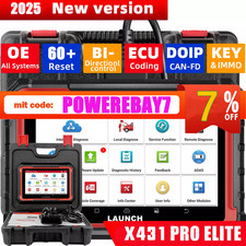 LAUNCH X431 PRO Elite V+ Auto Professionale OBD2 Dispositivo Diagnostico TUTTI I SISTEMI Programmazione