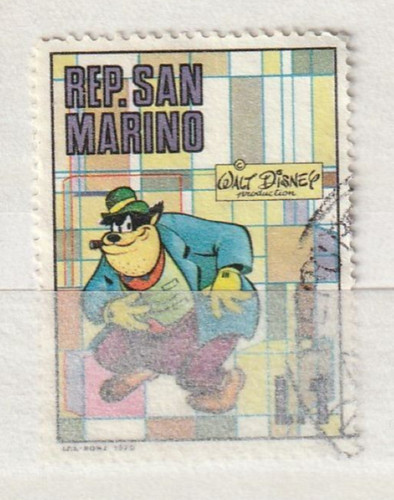 Francobolli san marino walt - francobolli,