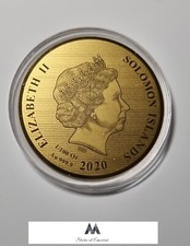 Ducato D'Oro 0,999 - 10 Dollari Paesi Bassi Isole Salomone diametro 45