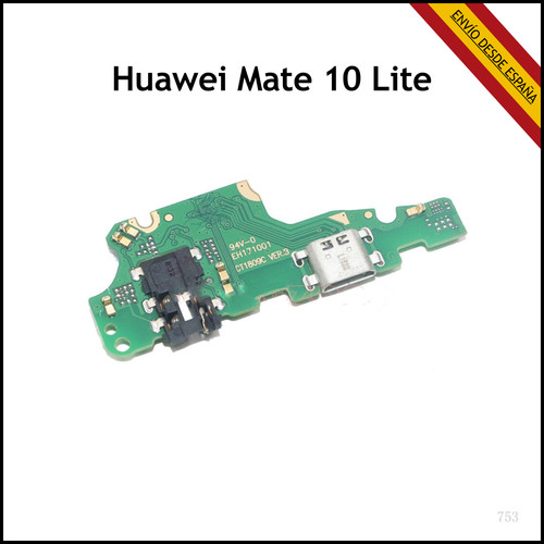 Placa conector carga huawei - conector,