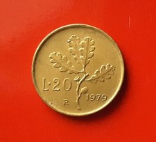 20 LIRE 1979 ERRORE - PUNTO DI