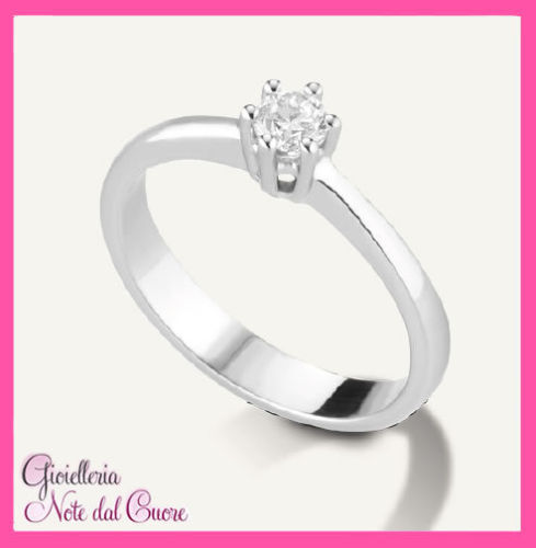 18k white gold ring - 18k,