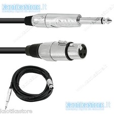 CAVETTO 3 METRI XLR femmina