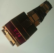 Orologio Watch Bulova Computron Led Vintage,Bulova Watch  4 Digit.