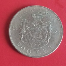 Romania Moneta 500 Lei 1944 Mihai I Argento