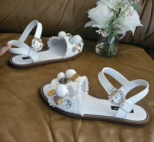 Sandali piatti donna - dolce, &