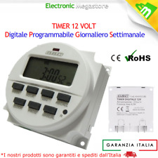 TEMPORIZZATORE 12 VOLT PROGRAMMABILE ADATTO PER CACCIA NAUTICA SOLARE