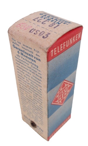 Ecc81 12at7 telefunken - 12at7,