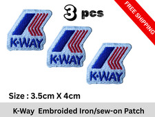 K-Way Logo Embroidered Patch