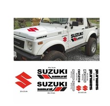 Kit Adesivi Prespaziati suzuki samurai – decalcomanie resistenti per fuoristrada