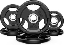 Dischi Pesi Finitura in Gomma