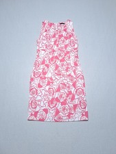 Fracomina Women's Sleeveless Mini Terylene Dress M Pink