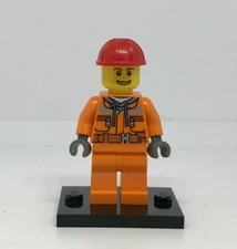 LEGO City: autista di macchine da cantiere - statuetta - set 30312 cty0549