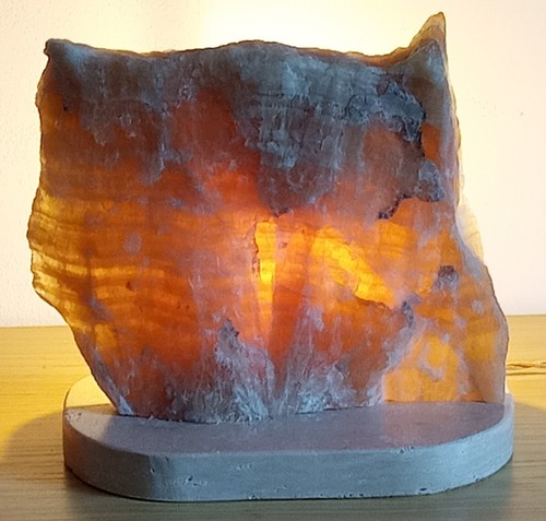 Lampada marmo travertino - travertino, ed