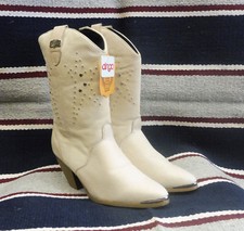 Stivali stivale texani country western cowboy donna line dance wedding boots 36