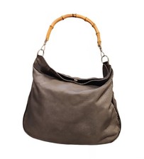 Vintage Gucci Brown Nylon Hobo