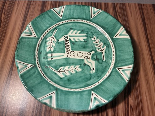 Piatto ceramica maiolica