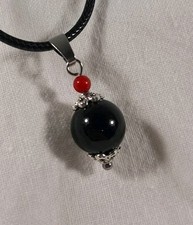 Collana Su Coccu Corallo Onice