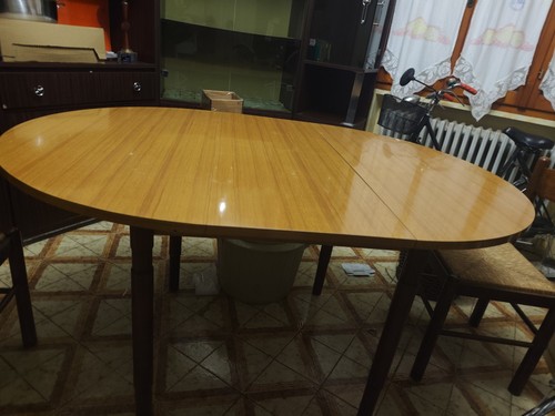 Tavolo rotondo allungabile - rotondo,