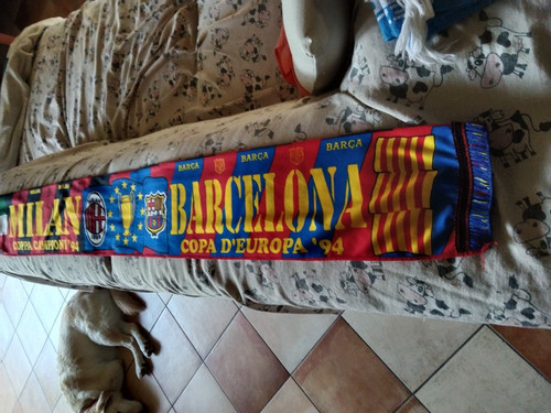 Sciarpa milan barcellona - sciarpa,