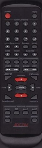 Telecomando adcom gtp 602 - adcom, gtp-602