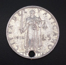 Città del Vaticano 5 lire