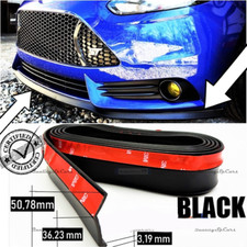 SPOILER Adesivo PER Focus 3/4-Puma SOTTO PARAURTI o MINIGONNE Nero Flessibile