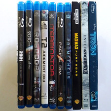 10 Blu-Ray DVD Lot Various Titles Sci-Fi Action