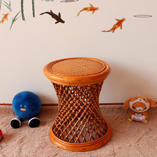 Sgabello in Rattan Naturale
